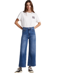 Pepe Jeans pantalone largo Lexa Sky High PL204162CS58 blu