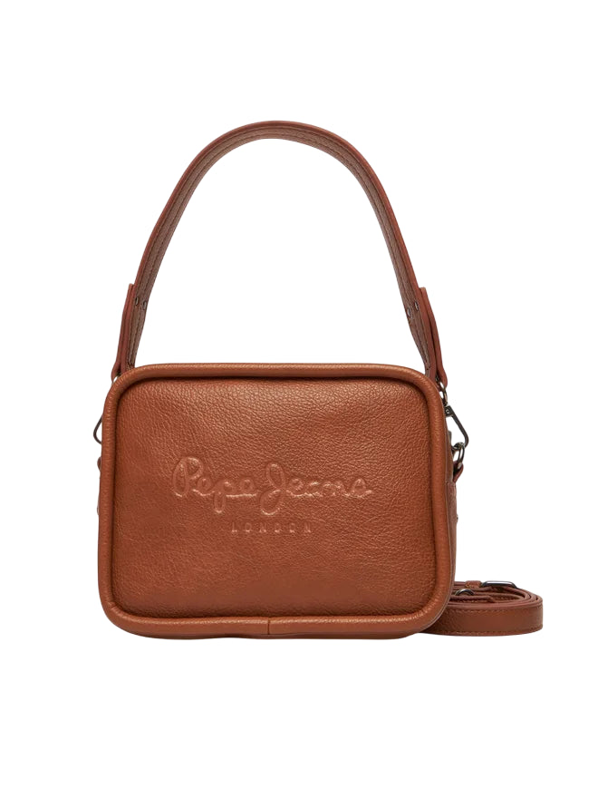 Pepe Jeans Borsa Donna Bassy PL0300004 869 Marrone – Eleganza Naturale e Stile Contemporaneo