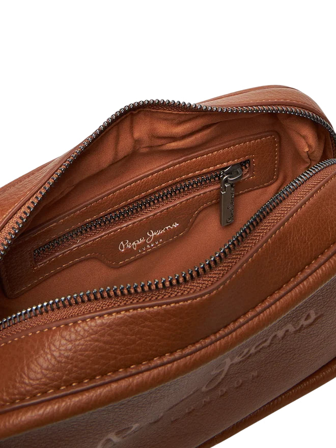 Pepe Jeans Borsa Donna Bassy PL0300004 869 Marrone – Eleganza Naturale e Stile Contemporaneo - interno 