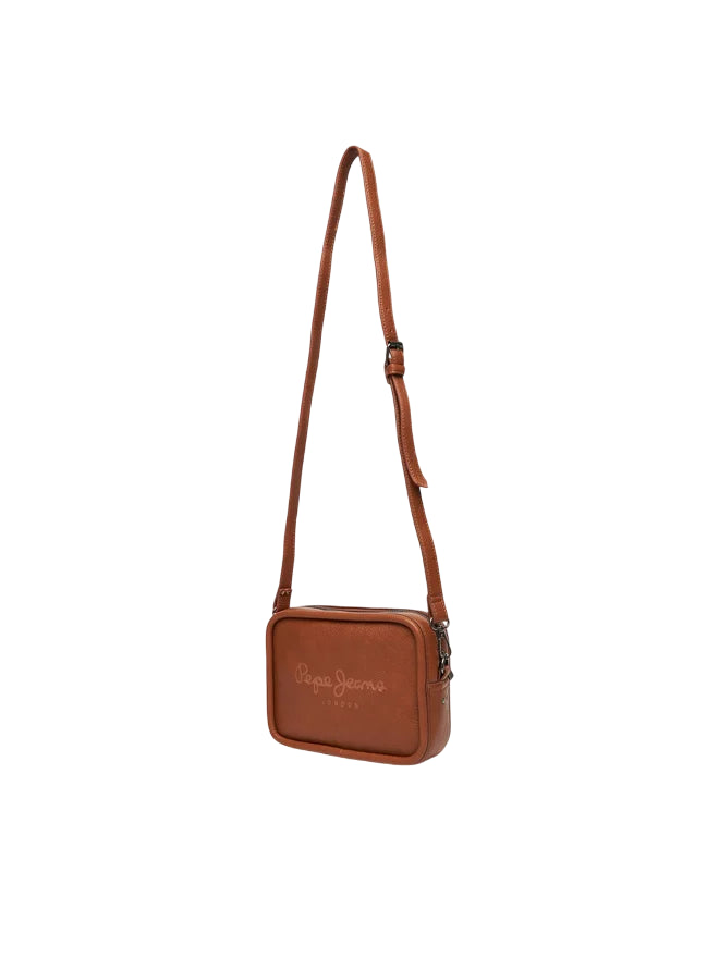Pepe Jeans Borsa Donna Bassy PL0300004 869 Marrone – Eleganza Naturale e Stile Contemporaneo - tracolla