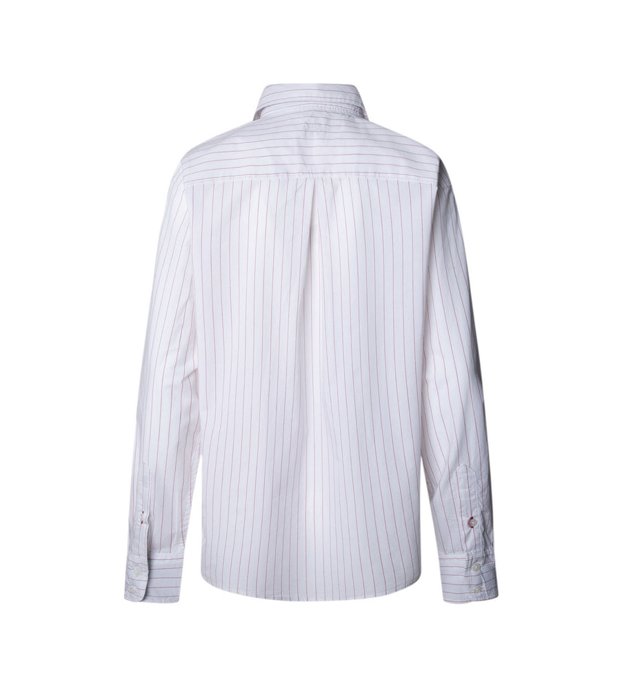 Pepe Jeans LYRIC PL3051265 Bianco Camicia Donna Casual Cotone 100% - Look Trendy e Confortevole 1