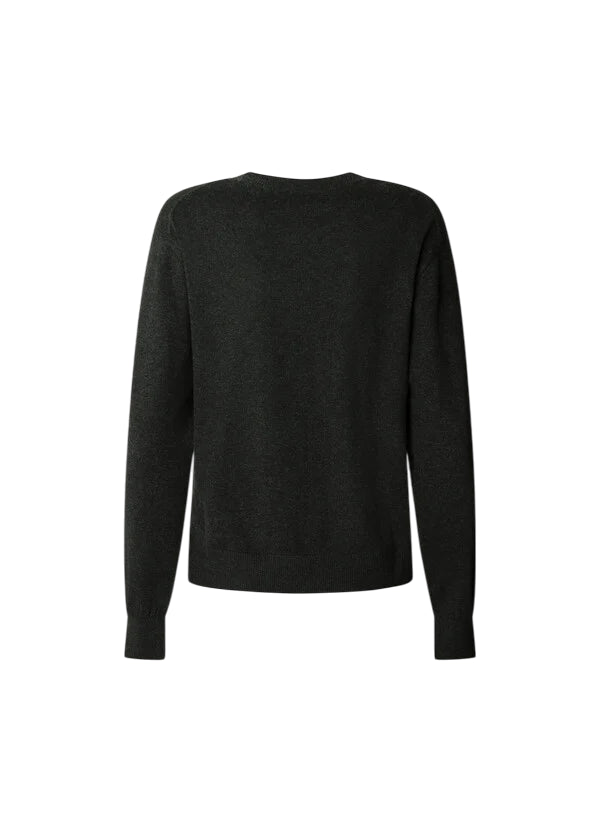 Pepe Jeans Maglioncino Donna Coraline PL7000035 Nero - Maglione Girocollo Cotone Casual 1