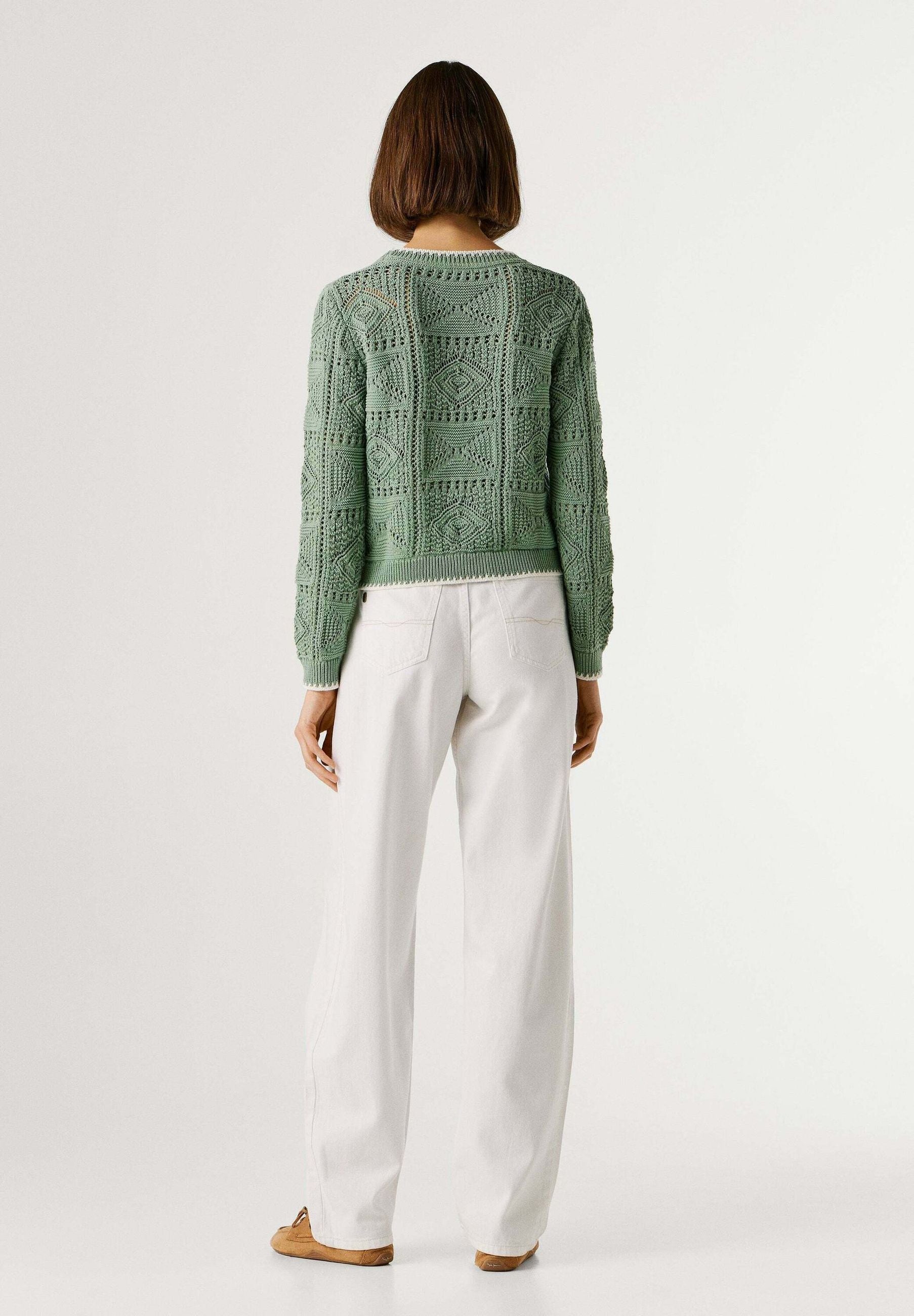 Pepe Jeans maglia da donna KAS PL7000135 verde