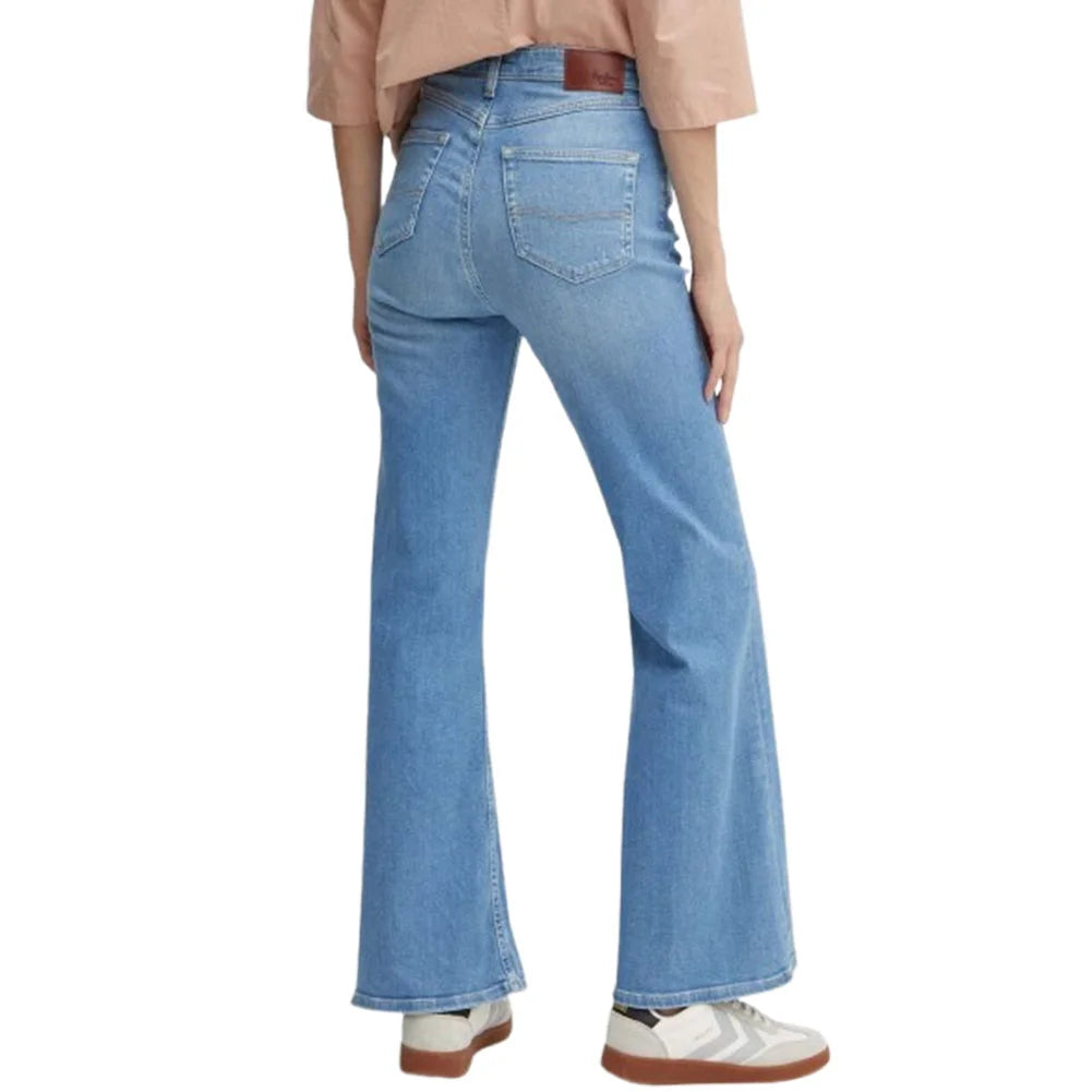 Pepe Jeans pantalone jeans da donna Flare HW Willa PL204734NC22 blu chiaro