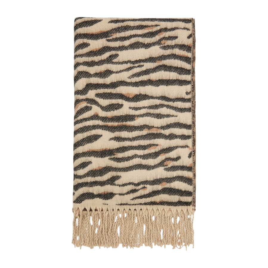 Pieces sciarpa animalier Feline 17116594 zebra