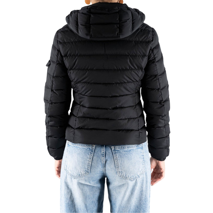 Piumino Donna RefrigiWear Lady Hunter Jacket Nero - Giacca Invernale Imbottita - retro