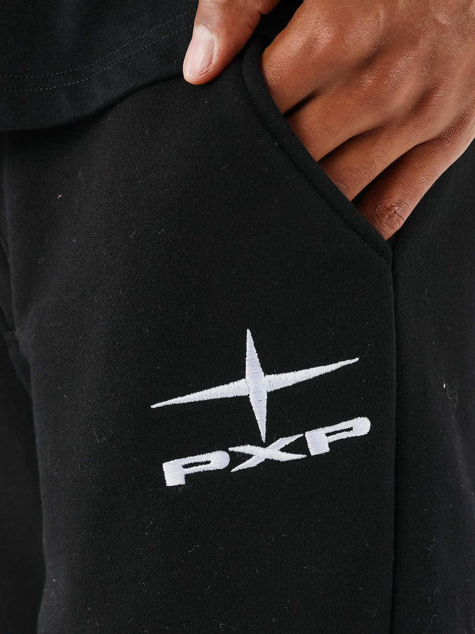 Project X Paris Pantaloni Jogging Polaris 2544506-BKW Nero – Streetwear moderno - LOGO