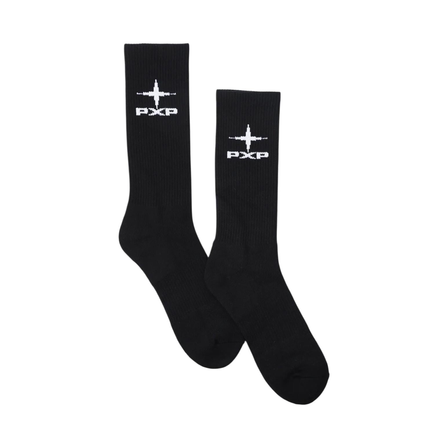 Project x Paris coppia di calze Essentials CH25002 BKW bianco e nero