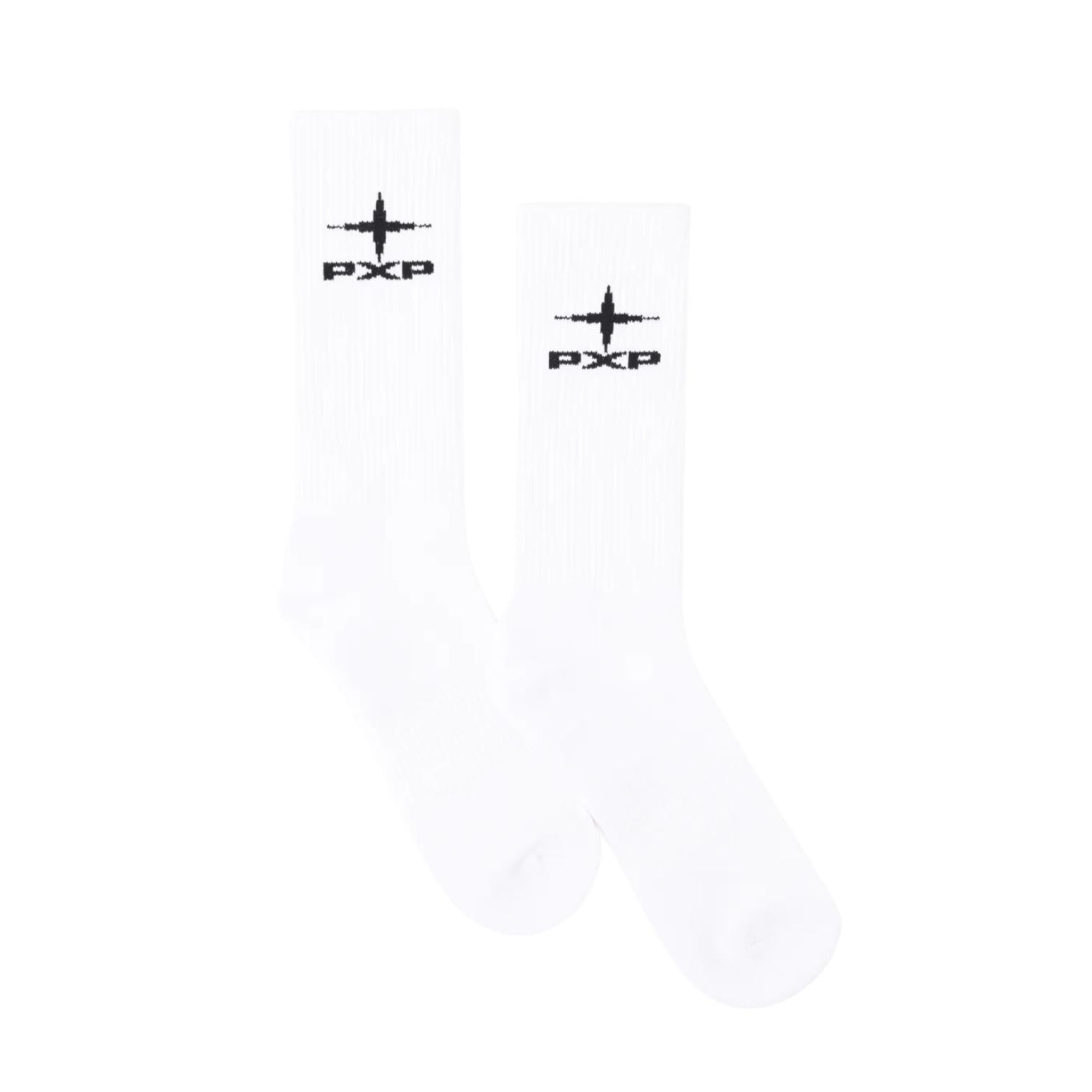 Project x Paris coppia di calze Essentials CH25002 BKW bianco e nero