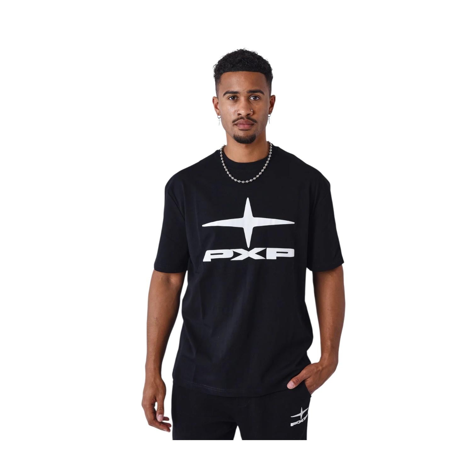 Project x Paris maglietta manica corta con Essentials Logo 2512000 nero