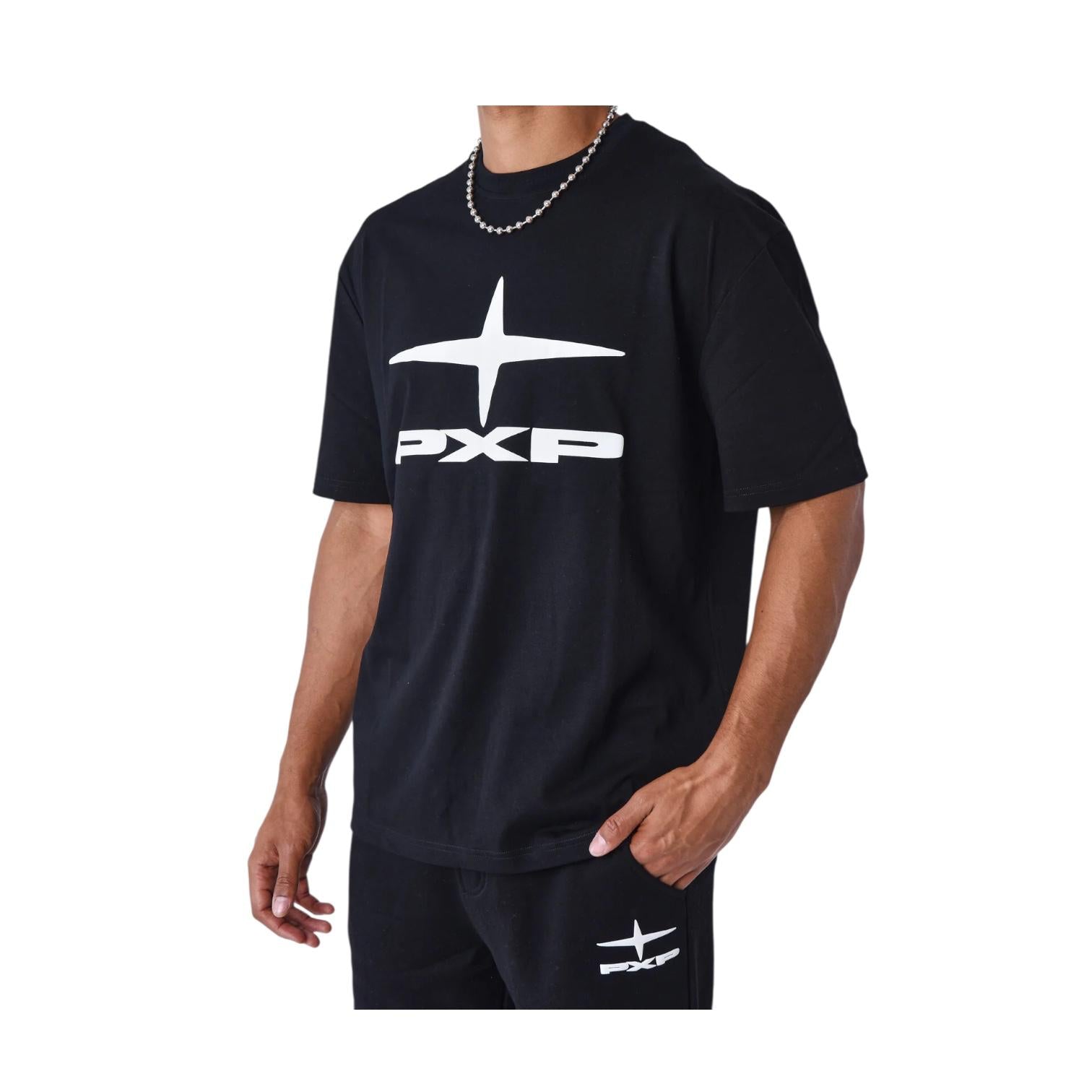 Project x Paris maglietta manica corta con Essentials Logo 2512000 nero