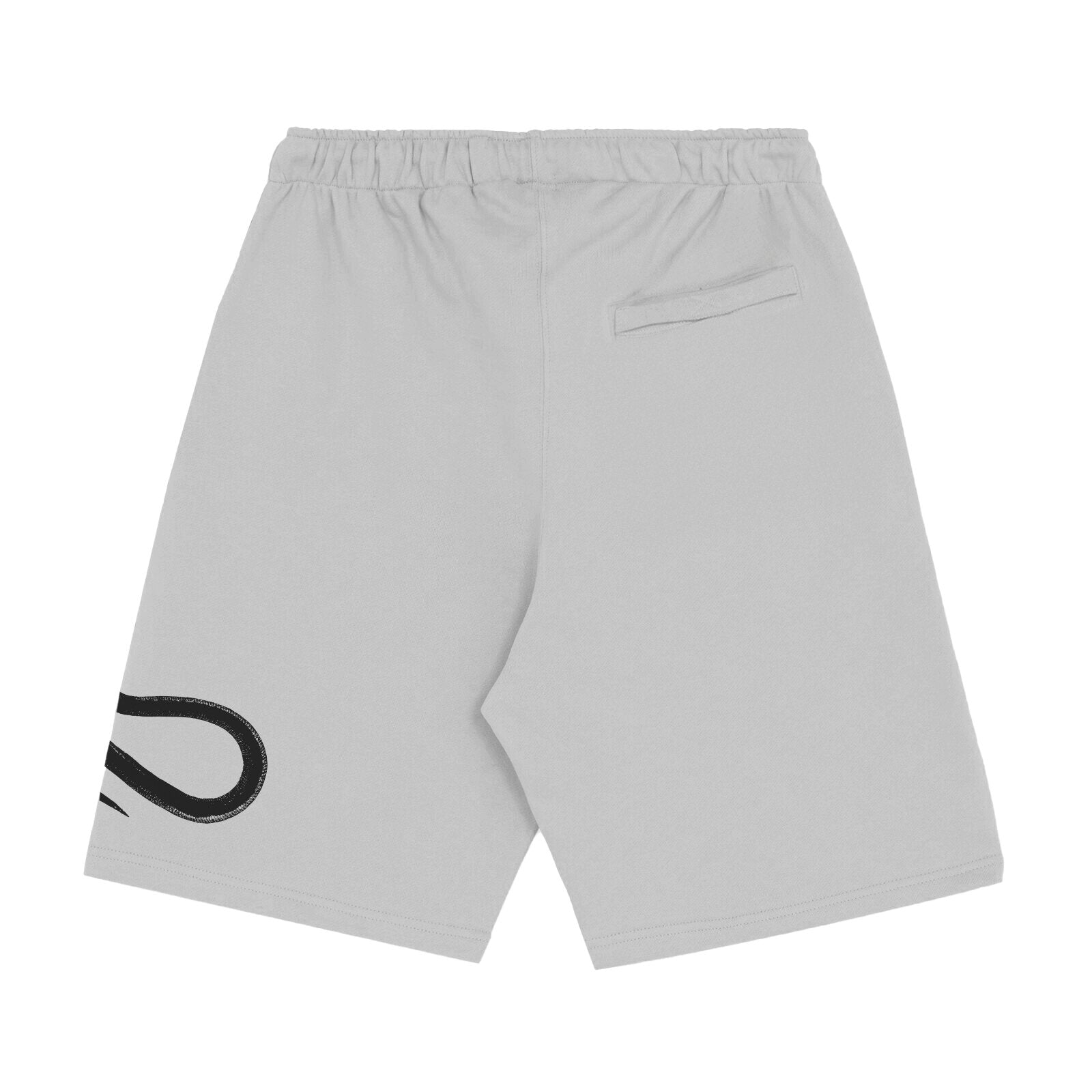 Propaganda 26SSPRBR752 Bermuda Uomo Felpa Cotone Bianco Logo Made in Italy dietro