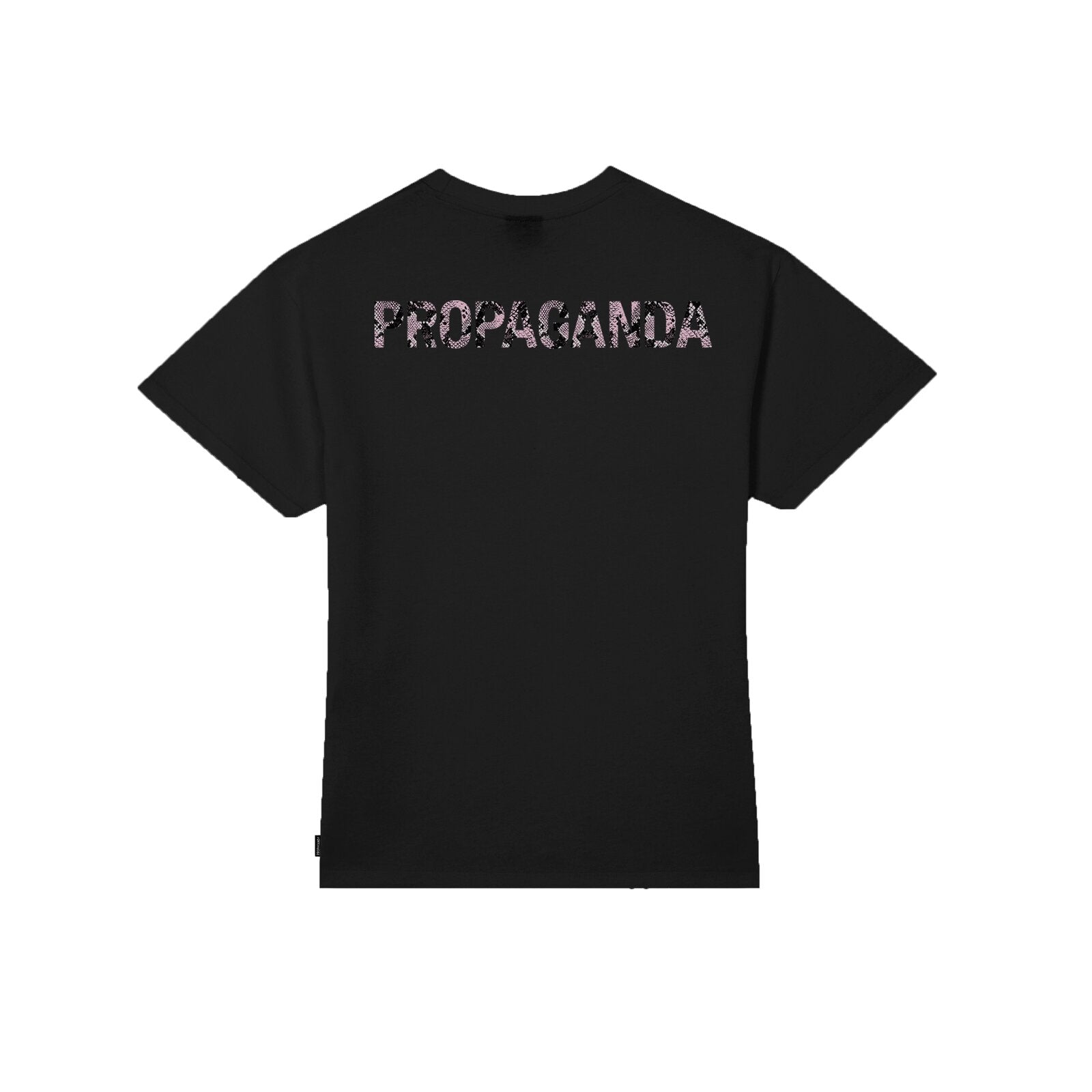 Propaganda T-shirt da donna Logo Python Pink 26SSPRTS805 nero dietro