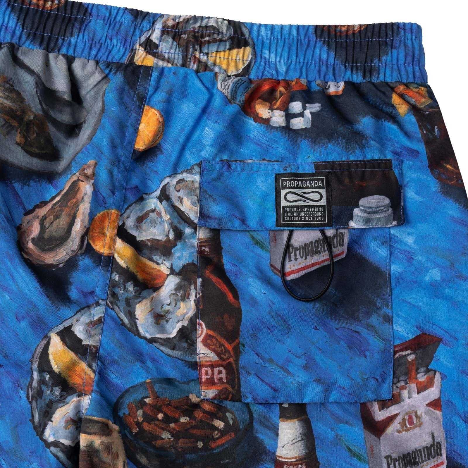 Propaganda costume da mare uomo Oyster Swimtrunk 26SSPRBR737 particolare tasca