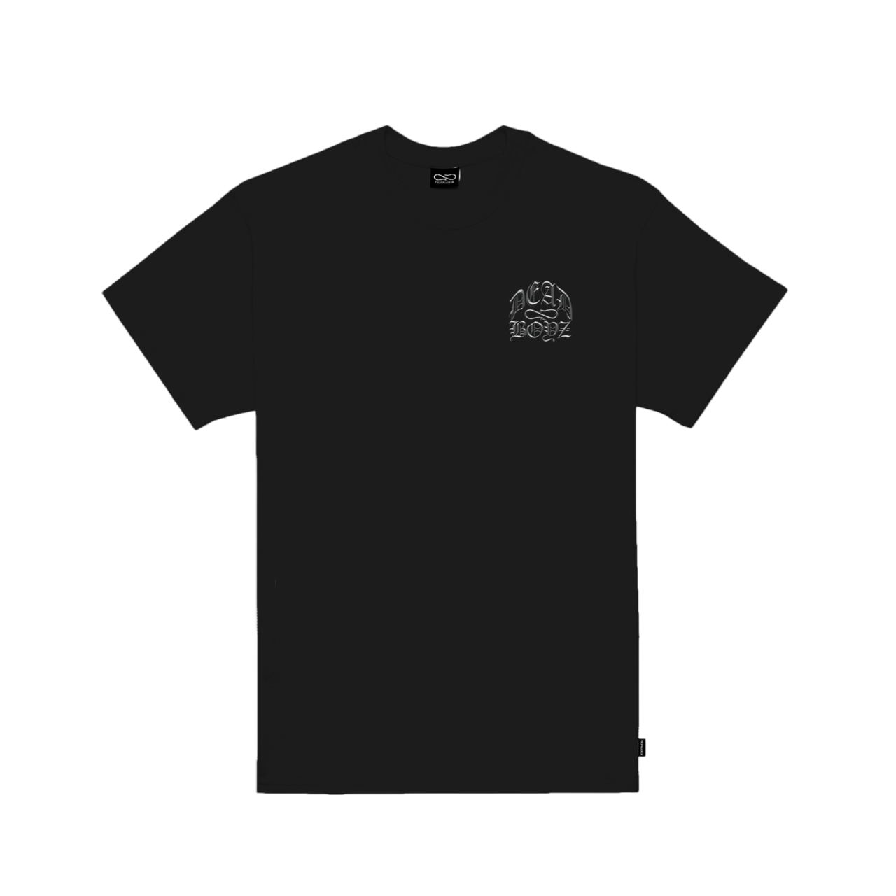 Propaganda maglietta manica corta con stampa Deadboyz 783-01 nero