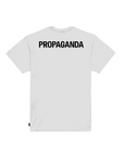 Propaganda maglietta manica corta con stampa Logo Classic 838-02 bianco