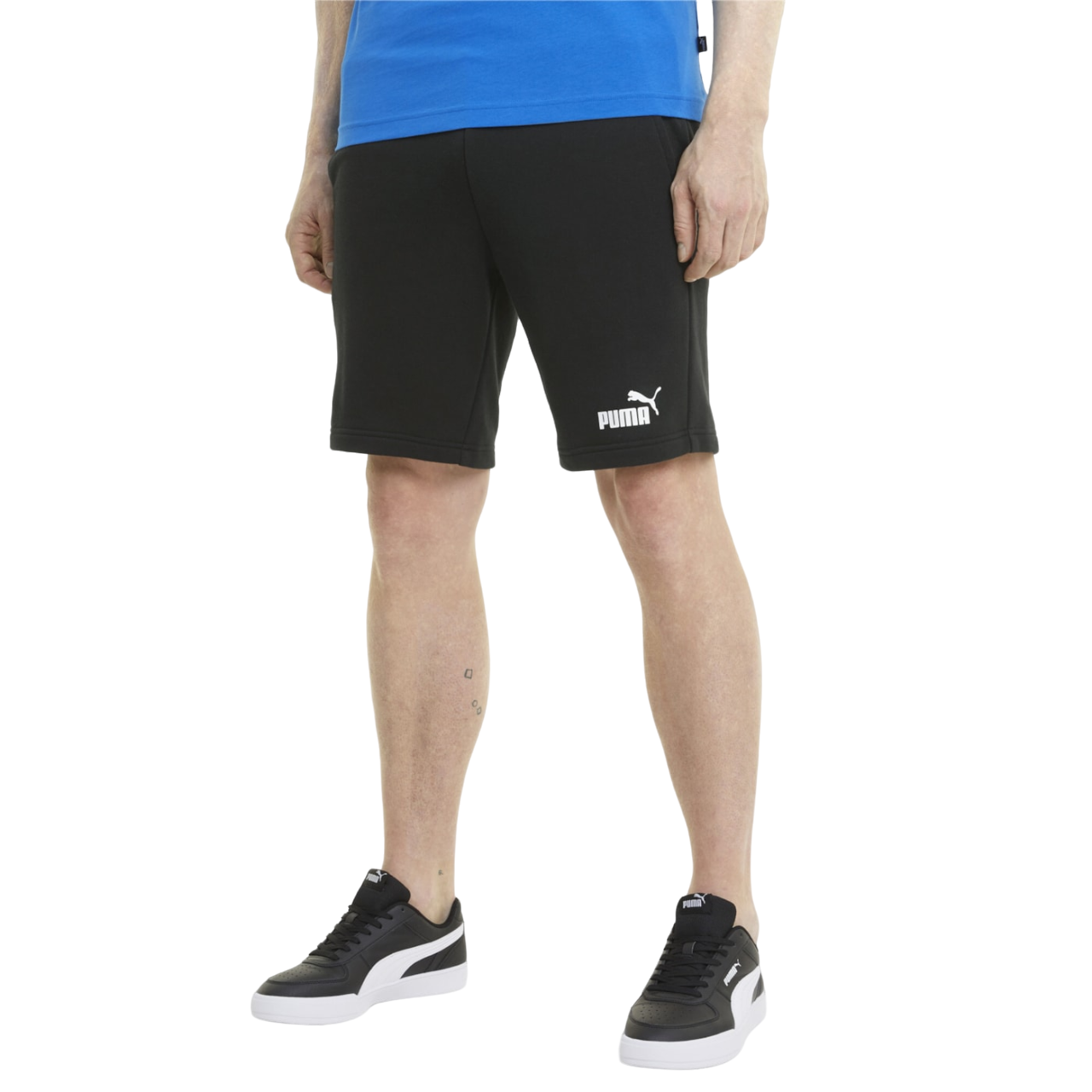 Puma Pantaloncino sportivo da uomo ESS Slim 586742-01 nero