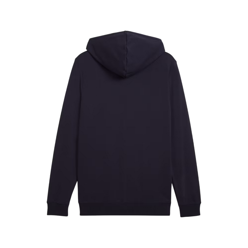 Puma Felpa con cappuccio da uomo con logo piccolo ricamato Essential 682588-16 blu
