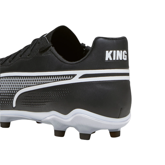 "Scarpe da calcio Puma King Pro FG/AG 107566-01 colore nero-bianco per terreni naturali e artificiali da uomo