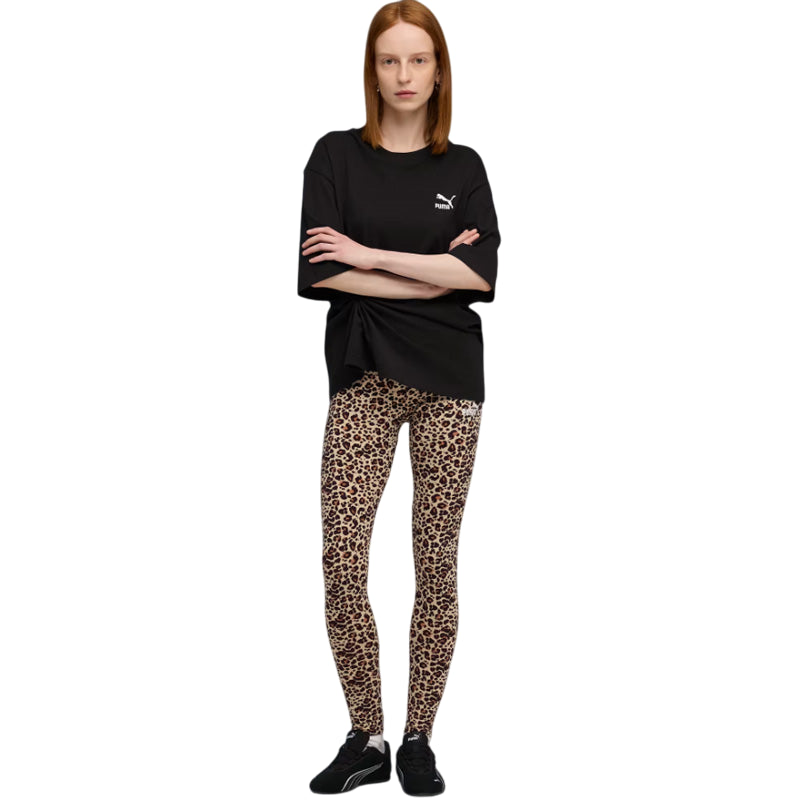 Puma Leggings Donna Graphic Animalier 688085-83 Maculato - front