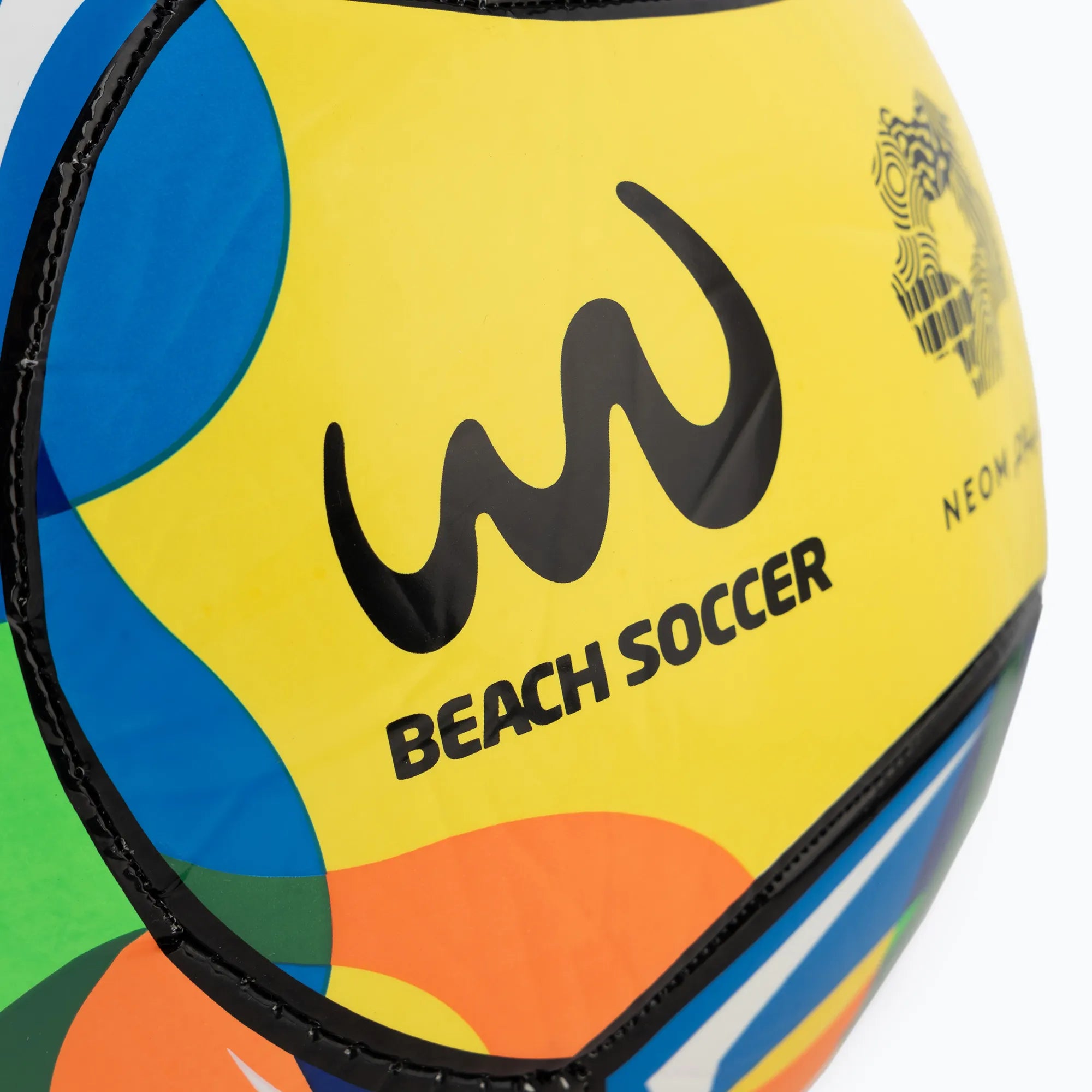 Puma Pallone da calcio Beach Neom 084584 01 giallo-multi colore Misura 5