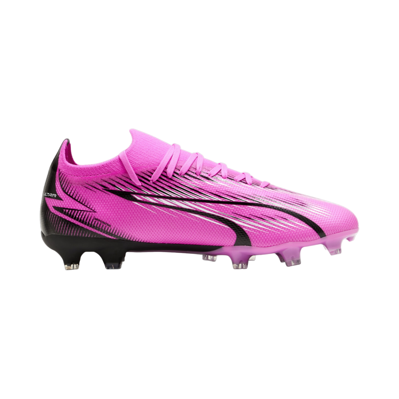 Scarpe da calcio Puma Ultra Match FG/AG 107754-01 colore veleno rosa per terreni naturali e artificiali da uomo