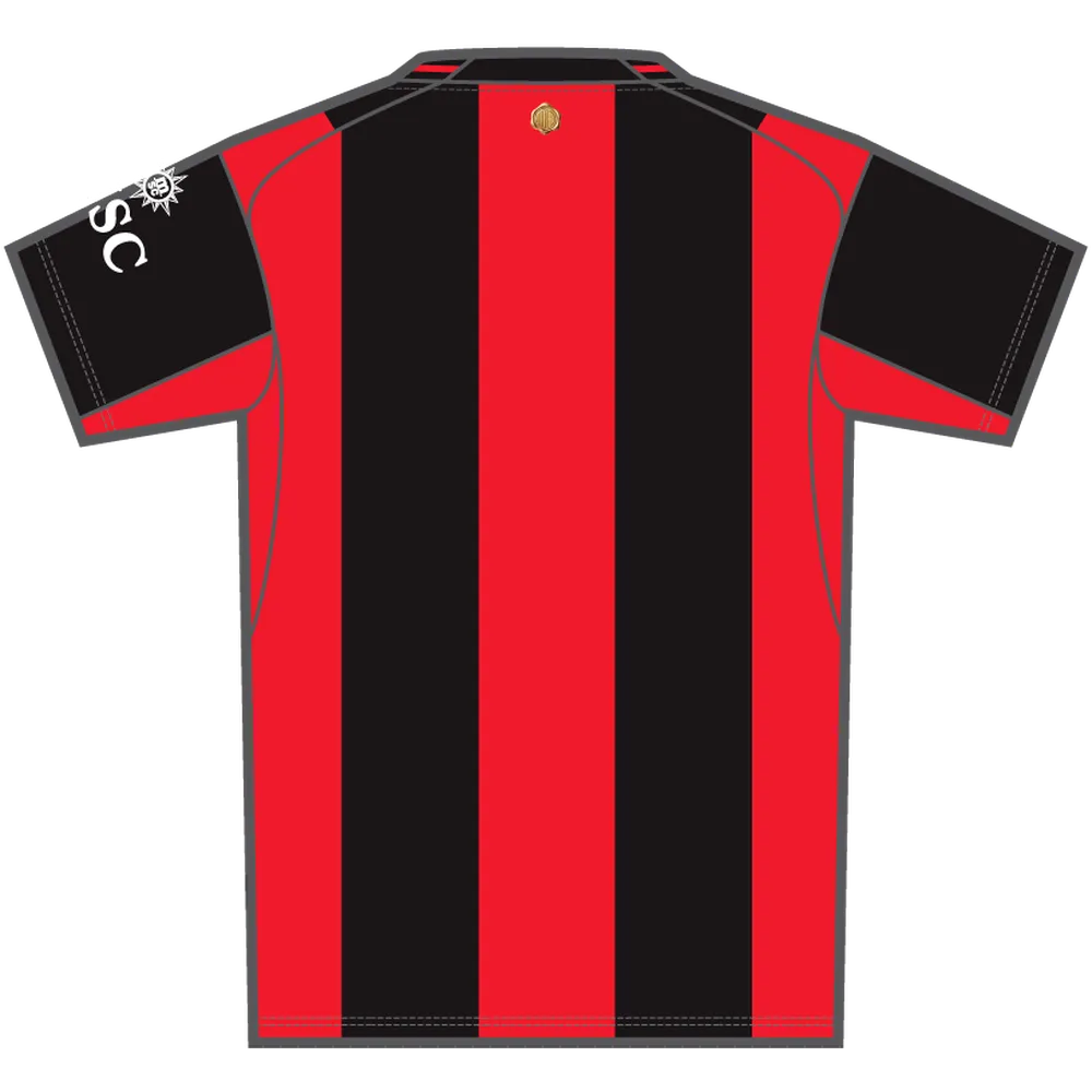Puma maglia calcio Milam ACM Home Jersey Replica 784121-01 rosso-nero