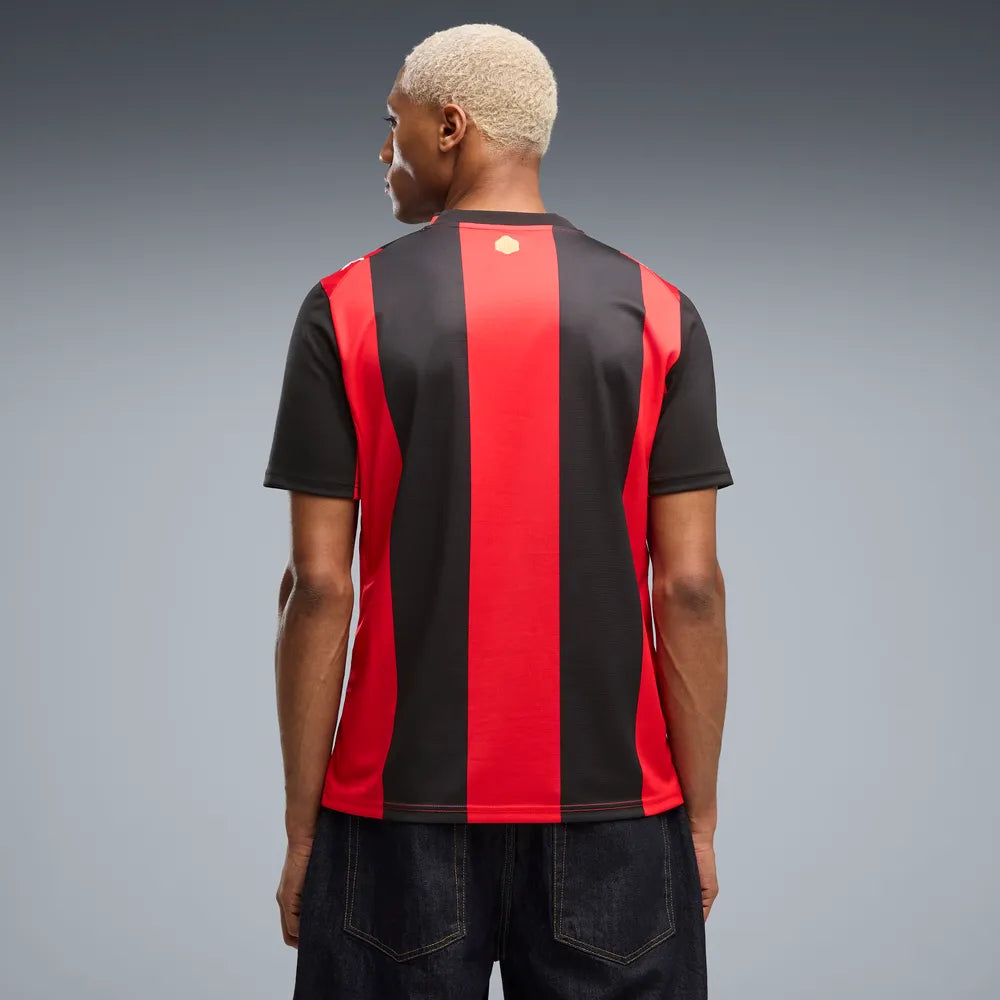 Puma maglia calcio Milam ACM Home Jersey Replica 784121-01 rosso-nero