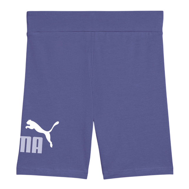 Puma pantaloncino aderente da ragazza Essential Logo 686074-46 mirtillo