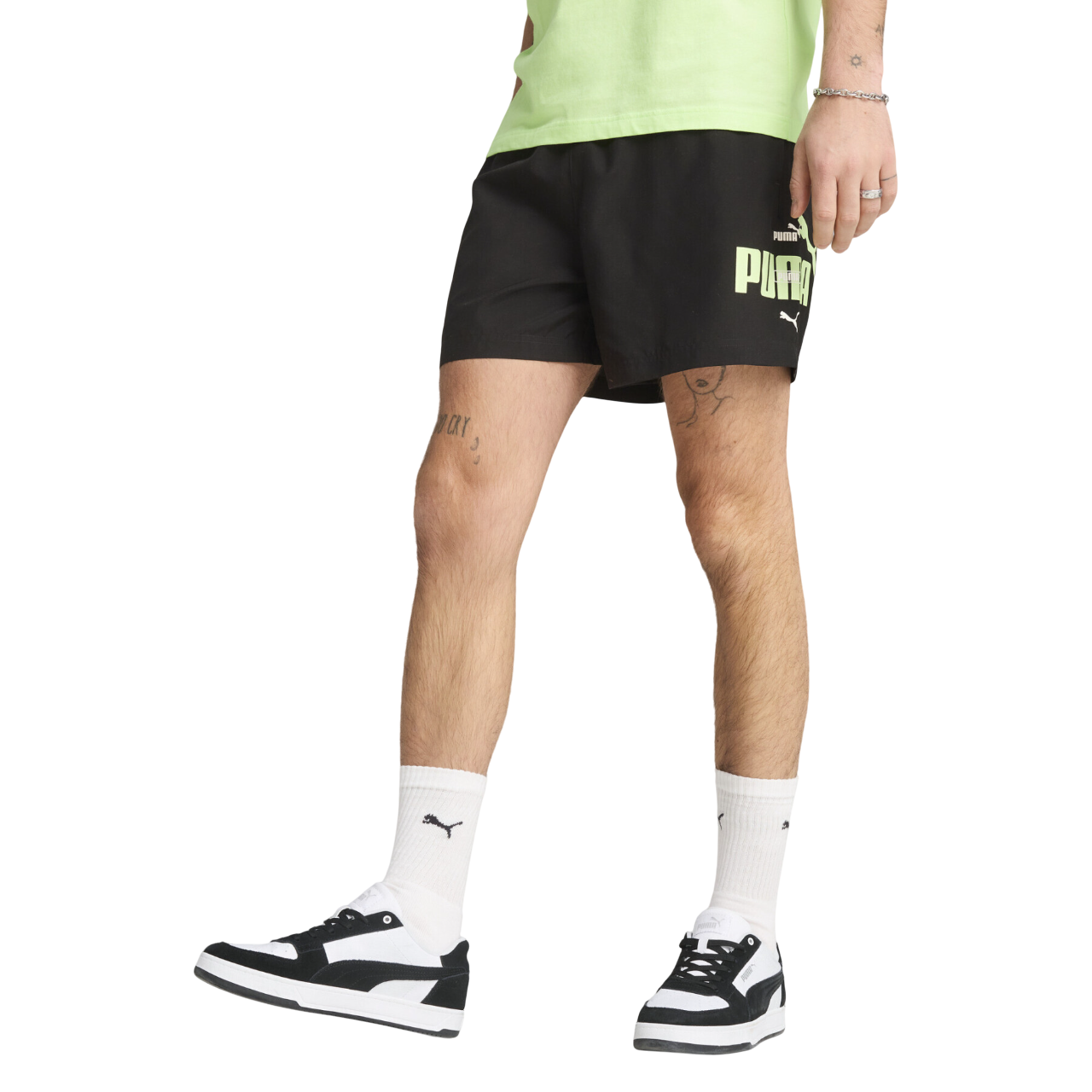 Puma pantaloncino da mare da uomo Woven 684672-01 nero