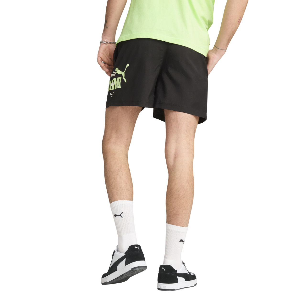 Puma pantaloncino da mare da uomo Woven 684672-01 nero