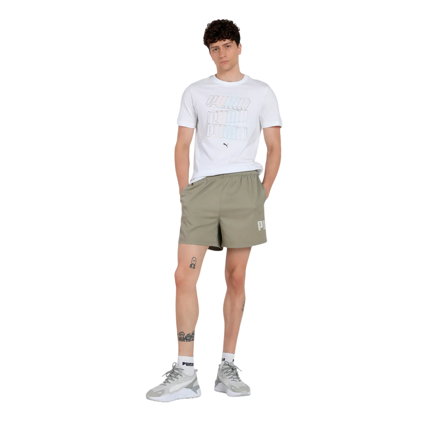 Puma pantaloncino da mare da uomo Woven 684672-83 muschio