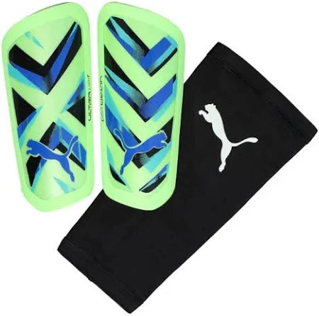 Puma parastinco da calcio Ultra 030873-12 mela verde