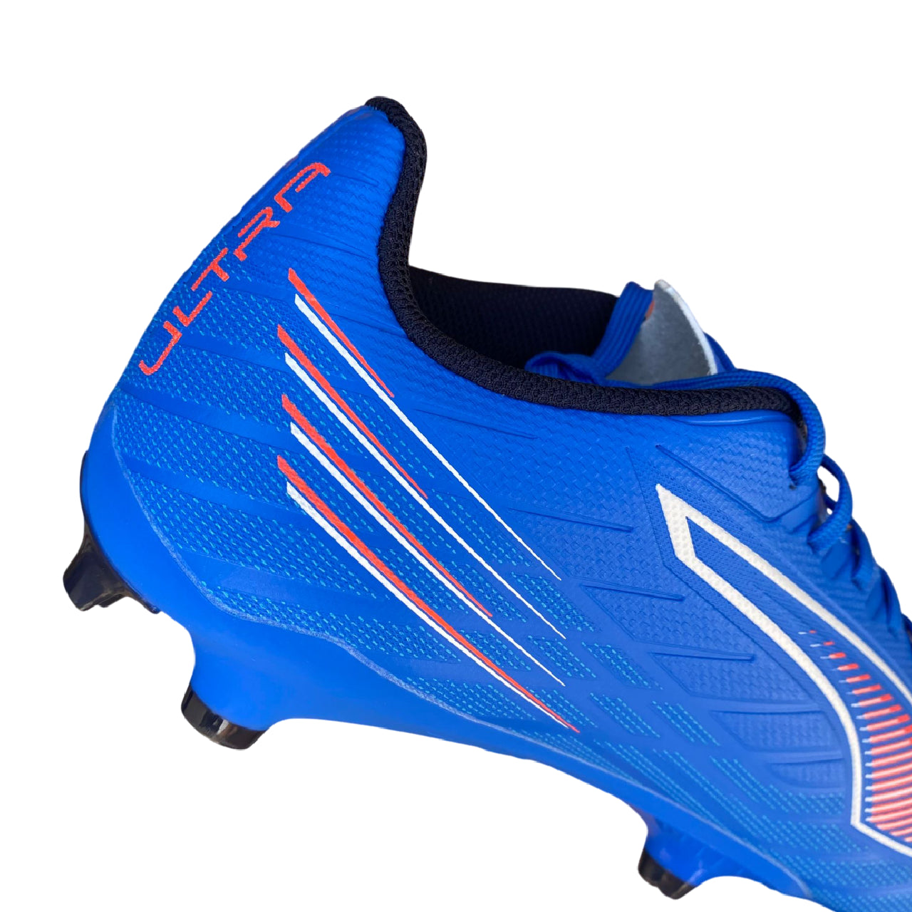 Puma scarpa calcio Adulto Ultra 6 Play FG/AG 108532-01 azzurro - tallone 