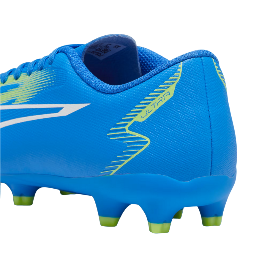 Puma scarpa da calcio da ragazzo Ultra Play FG/AG 107530-03 azzurro-bianco-verde 4