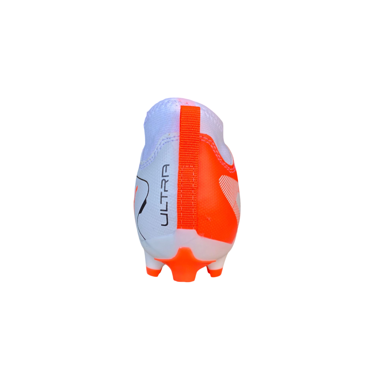 Puma scarpa da calcio junior Ultra 5 Match + LL FG/AG 108163_01 bianco_nero_rosso brillante