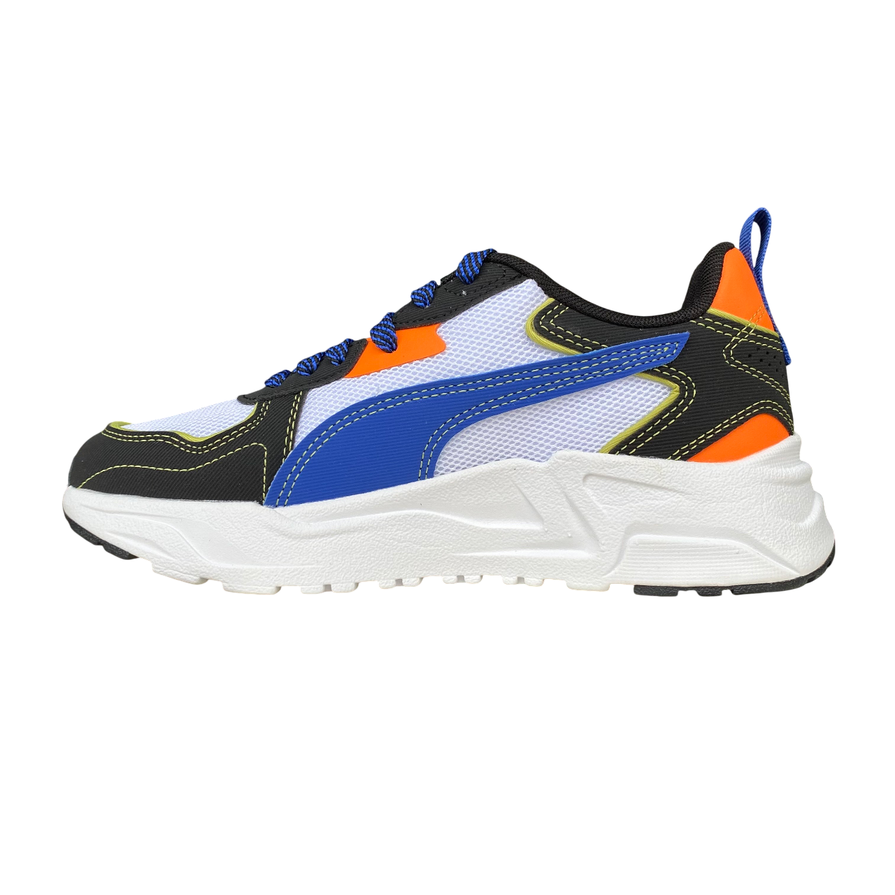 Puma scarpa da ginnastica da ragazzo Trinity Lite Starblitz 400662-02 blianco-blu
