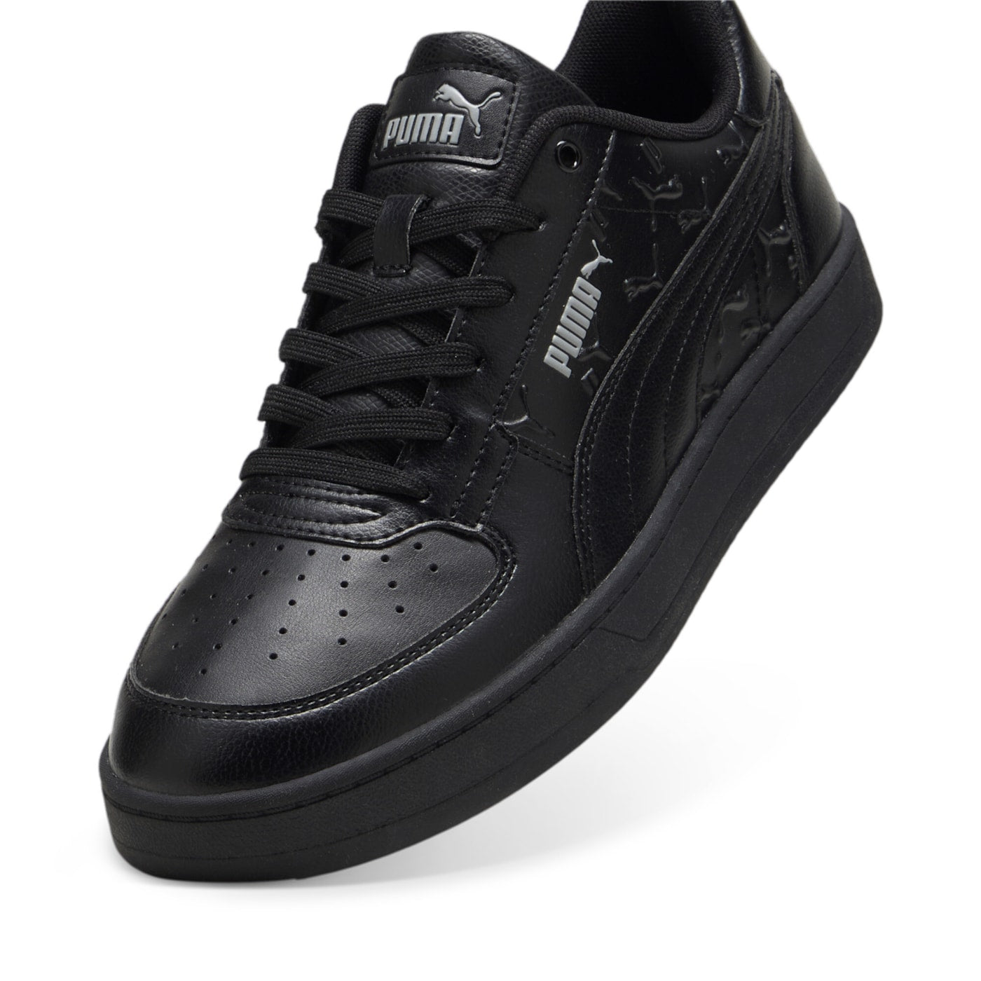 Puma scarpa sneaker da adulto Caven 2.0 Superlogo 395081-01 nero particolare