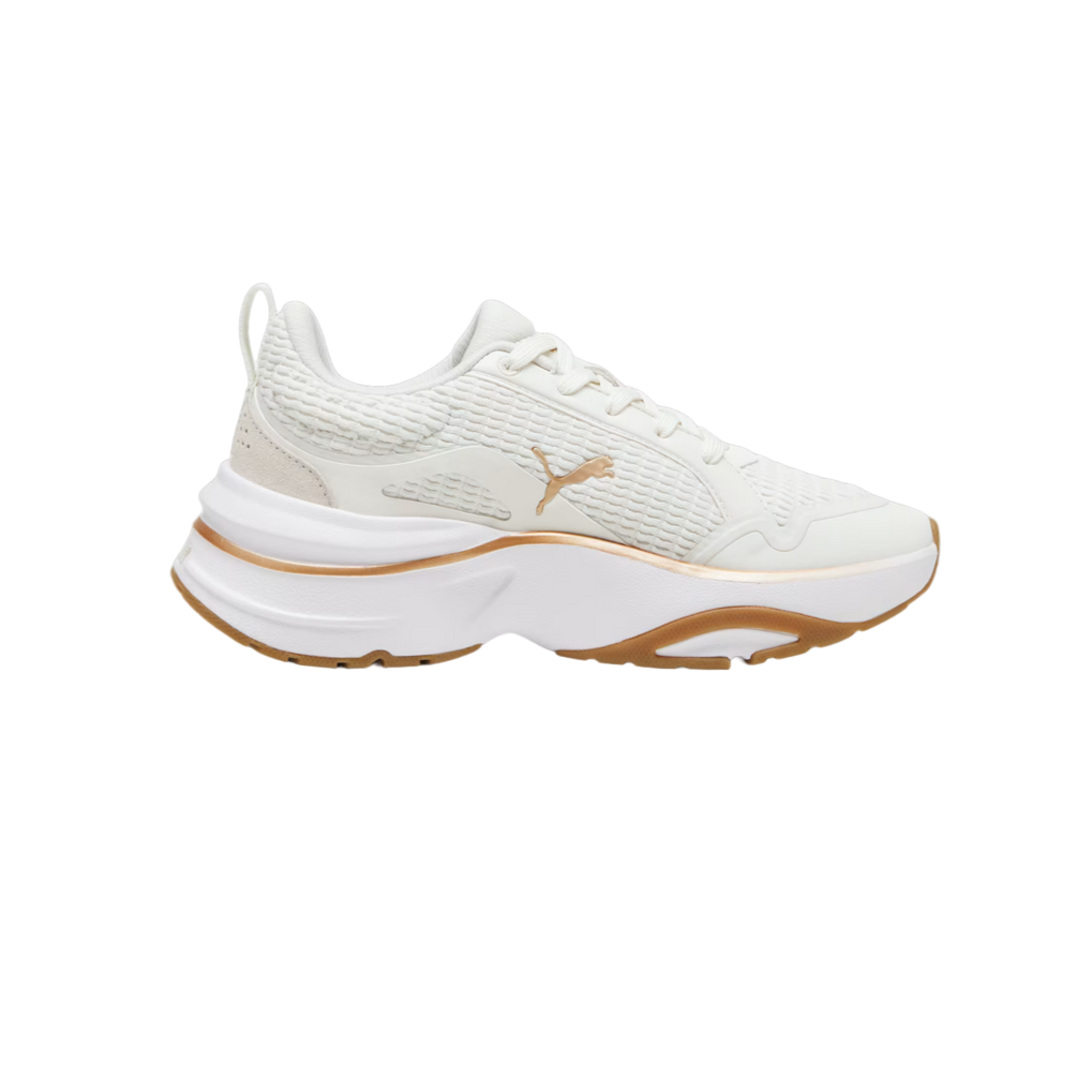 Puma scarpa sportiva da donna Softride Divine 310163-03 vapore grigio-oro sportiamo-