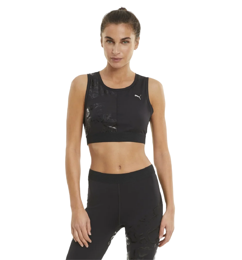 Puma canotta top da donna Train 520243 01 nero