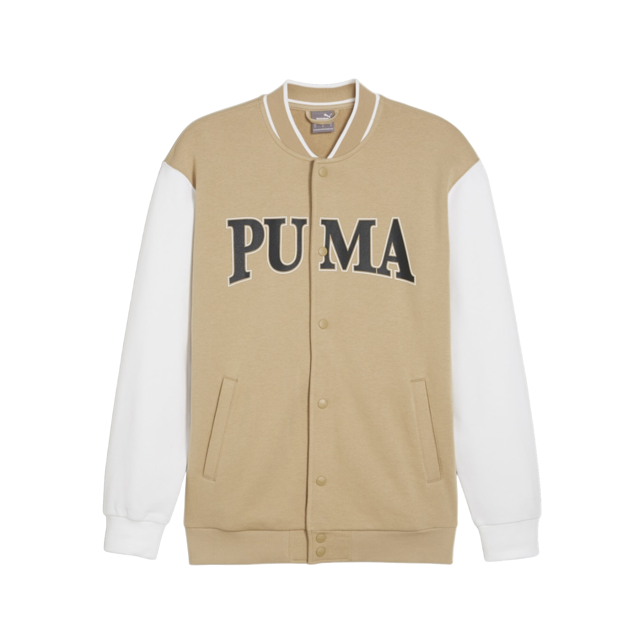 Puma giacca bomber in felpa Squad 678971-83 tortora