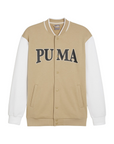 Puma giacca bomber in felpa Squad 678971-83 tortora