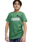 Puma maglietta manica corta ESS 2 stampa Logo grande 586985-76 verde