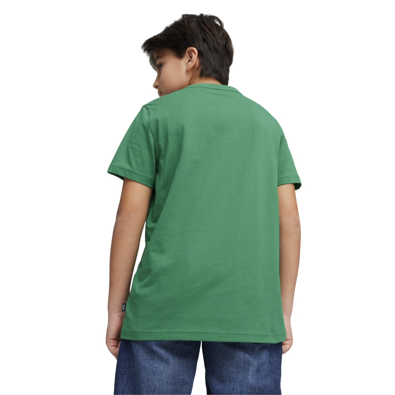 Puma maglietta manica corta ESS 2 stampa Logo grande 586985-76 verde