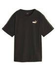 Puma maglietta manica corta da donna Ess+ Minimal Gold 680018 01 nero