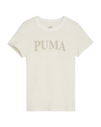 Puma maglietta manica corta da ragazza Squad 679387-87 neve alpina