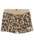 Puma pantaloncino in cotone da ragazza Ess Animal 679414-83 tortora