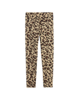 Puma pantalone aderente in cotone elasticizzato da ragazza Ess Animal 679415-83 tortora