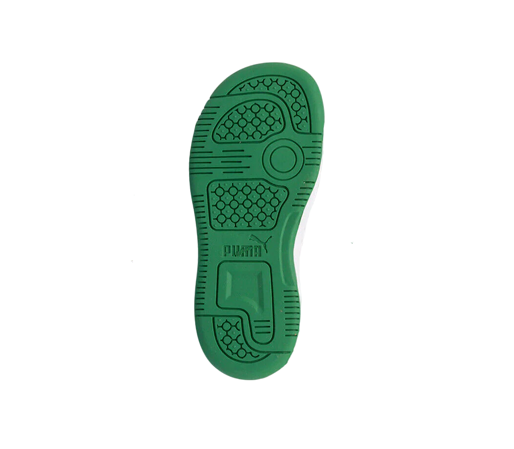 Puma scarpa Sneakers Rebound v6 Lo 397420-05 bianco-nero-verde