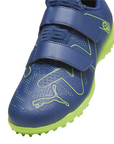 Puma scarpa da calcetto da ragazzo con strappo Future Play TT V 107394-03 blu persia-verde